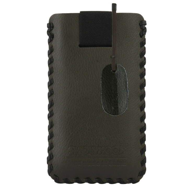 SHOWKOO Litchi Texture Vertical Style Snap Button Leather Case for iPhone 5 & 5S