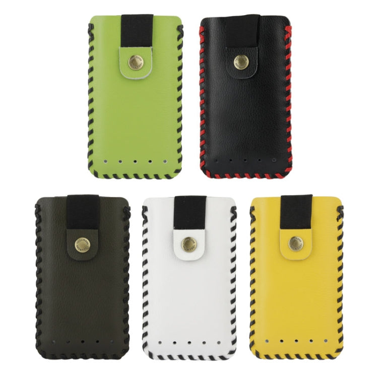 SHOWKOO Litchi Texture Vertical Style Snap Button Leather Case for iPhone 5 & 5S
