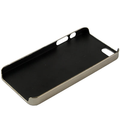 Mesh Pattern Plating Skinning Plastic Case for iPhone 5 & 5s & SE