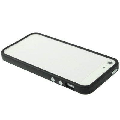 For iPhone 5 & 5s Plastic Bumper Frame with Buttons