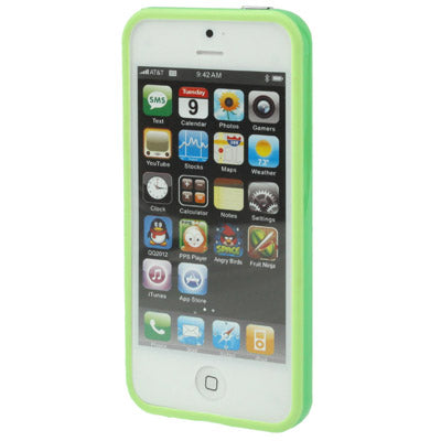For iPhone 5 & 5s Plastic Bumper Frame with Buttons
