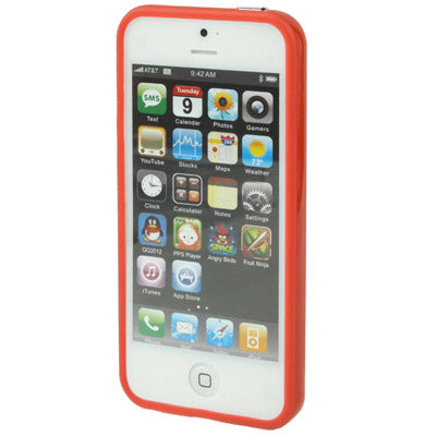 For iPhone 5 & 5s Plastic Bumper Frame with Buttons