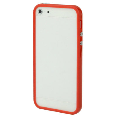 For iPhone 5 & 5s Plastic Bumper Frame with Buttons