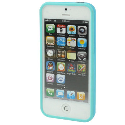 For iPhone 5 & 5s Plastic Bumper Frame with Buttons