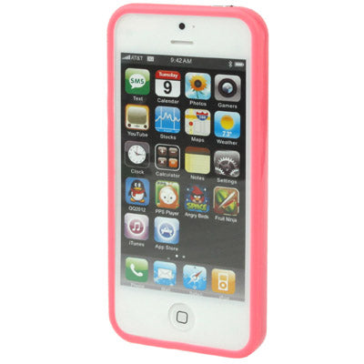 For iPhone 5 & 5s Plastic Bumper Frame with Buttons