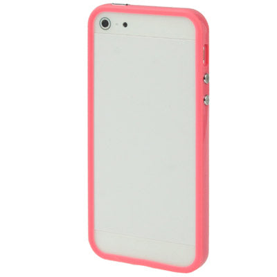 For iPhone 5 & 5s Plastic Bumper Frame with Buttons