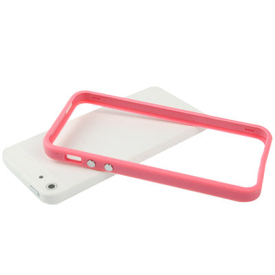 For iPhone 5 & 5s Plastic Bumper Frame with Buttons
