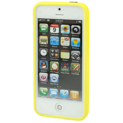 For iPhone 5 & 5s Plastic Bumper Frame with Buttons