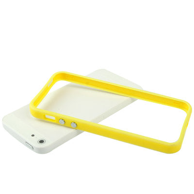 For iPhone 5 & 5s Plastic Bumper Frame with Buttons