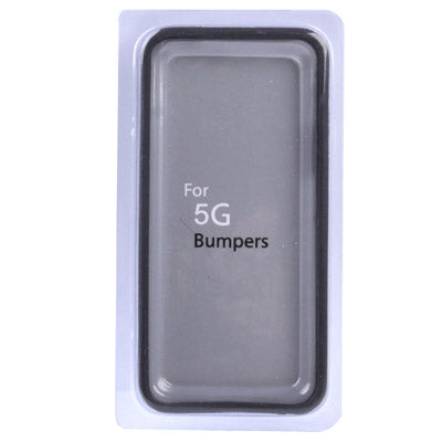 Transparent Plastic Bumper Frame with Buttons for iPhone 5