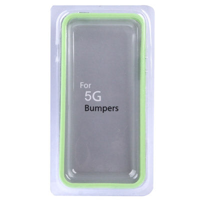 Transparent Plastic Bumper Frame with Buttons for iPhone 5