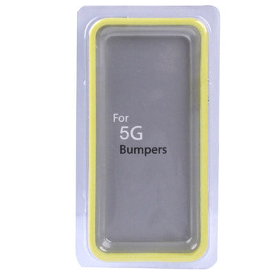 Transparent Plastic Bumper Frame with Buttons for iPhone 5