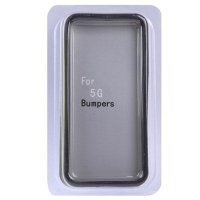 For iPhone 5 & 5S & ES 2-color Plastic + TPU Material Bumper Frame with Buttons