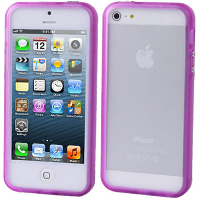 Translucent Luminous Effect TPU Bumper Frame Case for iPhone