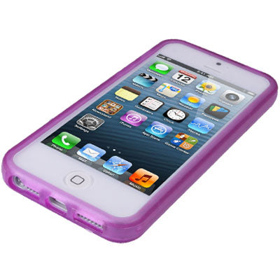 Translucent Luminous Effect TPU Bumper Frame Case for iPhone