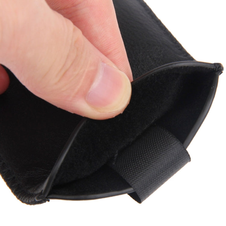 Leather Case Pocket Pouch Sleeve Bag with Pull Tab for iPhone 5 & 5C & 5S (Black)