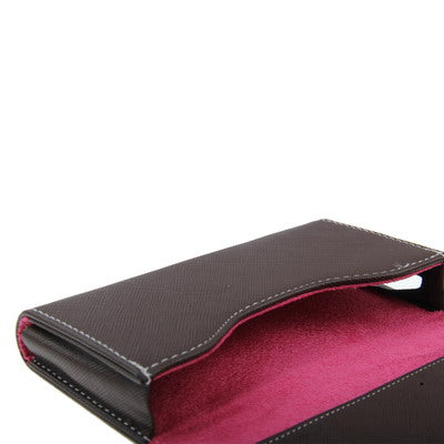 Leather Case / Carry Bag with Credit Card Slots & Wrist Strap for iPhone 5