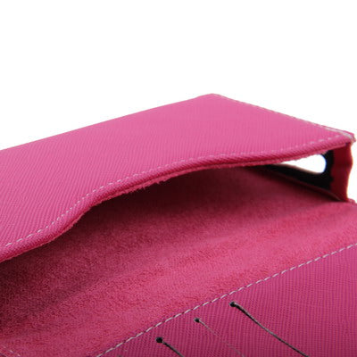 Leather Case / Carry Bag with Credit Card Slots & Wrist Strap for iPhone 5