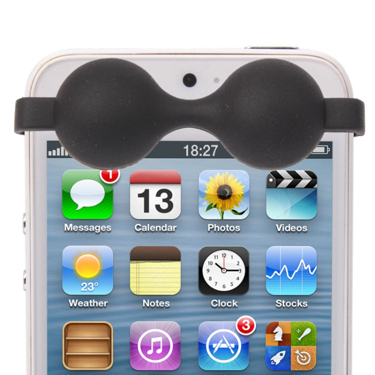 Silicone Material Brassiere Style Protection Anti-dust Sticker for iPhone 5