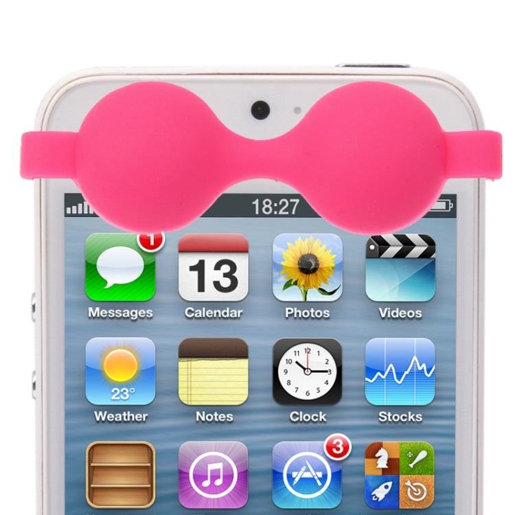 Silicone Material Brassiere Style Protection Anti-dust Sticker for iPhone 5