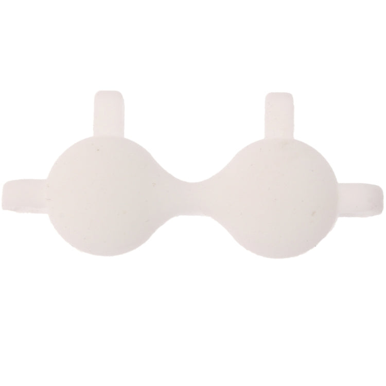 Creative Silicone Material Brassiere Style Protection Anti-dust Sticker for iPhone 6 / 5(White)
