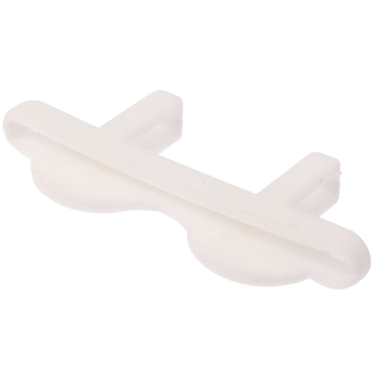 Creative Silicone Material Brassiere Style Protection Anti-dust Sticker for iPhone 6 / 5(White)