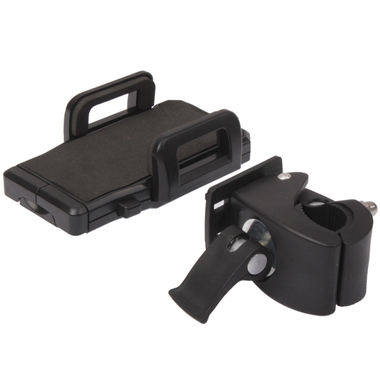 360 Degree Rotation Shockproof Antiskid Bicycle Holder for iPhone 5(Black)