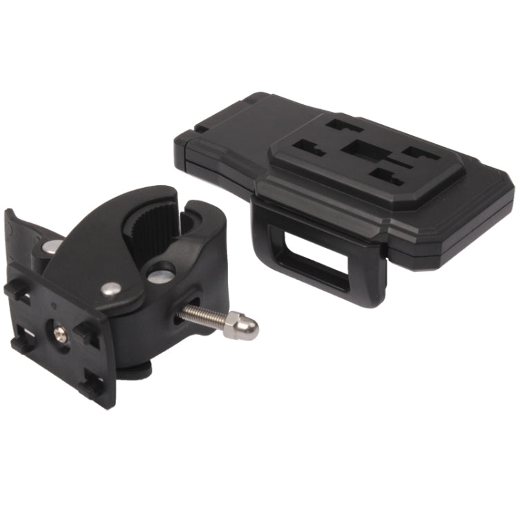 360 Degree Rotation Shockproof Antiskid Bicycle Holder for iPhone 5(Black)