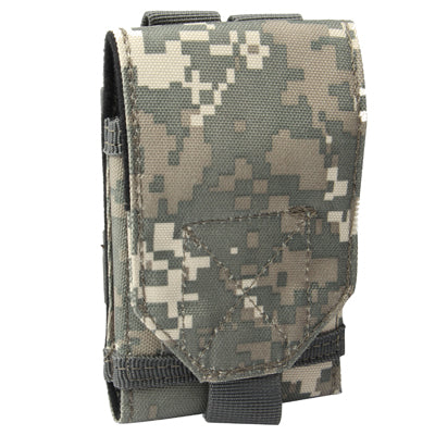Camouflage Army Combat Travel Utility Hook and Loop Fastener Belt Pouch Bum Bag Mobile Phone Money(Green)