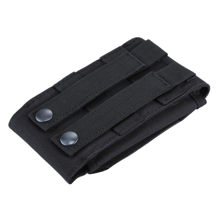 Army Combat Travel Utility Hook and Loop Fastener Belt Pouch Bum Bag Mobile Phone Money(Black)