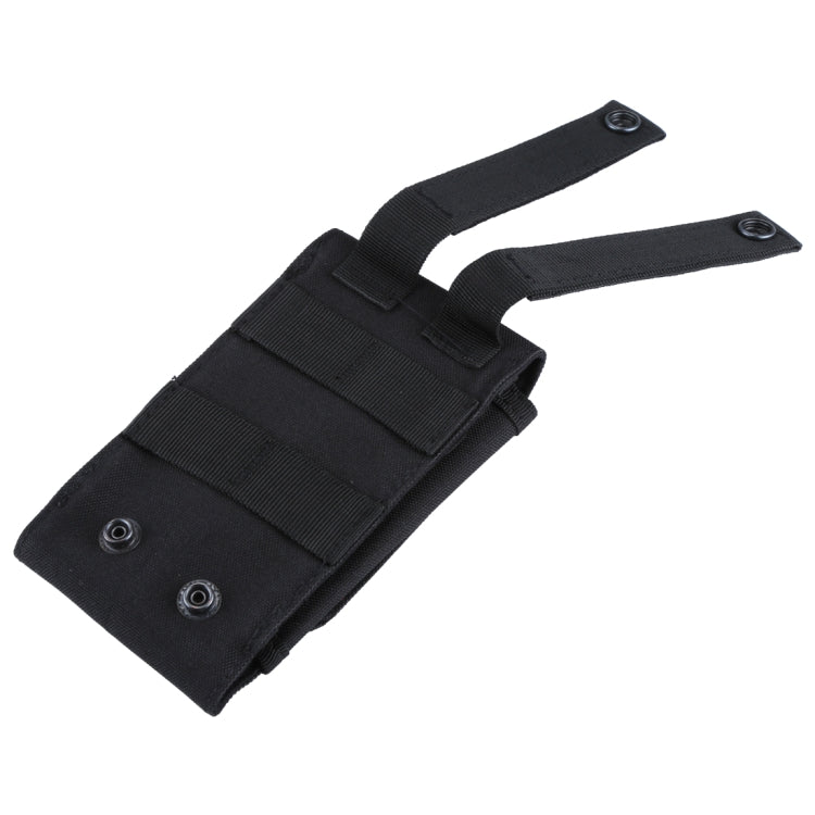 Army Combat Travel Utility Hook and Loop Fastener Belt Pouch Bum Bag Mobile Phone Money(Black)