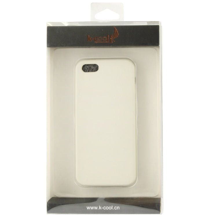 High Quality Pure Color Leather Case for iPhone 5