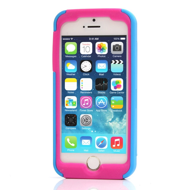 Silicone + Plastic Combination Case with Holder for iPhone 5