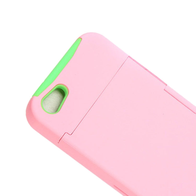 Silicone + Plastic Combination Case with Holder for iPhone 5