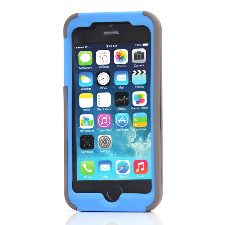 Silicone + Plastic Combination Case with Holder for iPhone 5