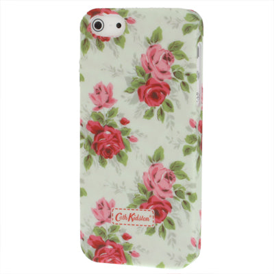 Flower Pattern Plastic Protection Case for iPhone 5 & 5s & SE