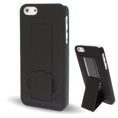 Plastic Protection Case with Holder for iPhone 5 & 5s & SE
