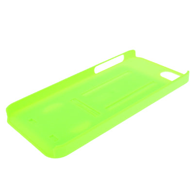 Plastic Protection Case with Holder for iPhone 5 & 5s & SE