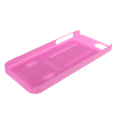 Plastic Protection Case with Holder for iPhone 5 & 5s & SE
