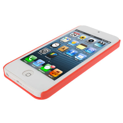 Plastic Protection Case with Holder for iPhone 5 & 5s & SE