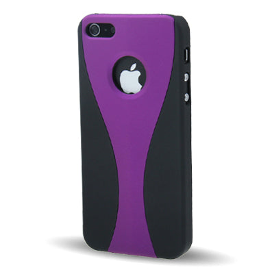 Wineglass Texture 2-color Plastic Protective Case for iPhone 5 & 5s & SE
