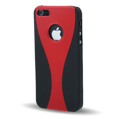 Wineglass Texture 2-color Plastic Protective Case for iPhone 5 & 5s & SE