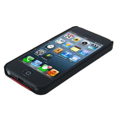 Wineglass Texture 2-color Plastic Protective Case for iPhone 5 & 5s & SE