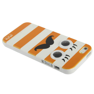 Moustache Style Detachable Plastic Case for iPhone 5 & 5s & SE
