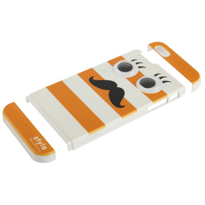Moustache Style Detachable Plastic Case for iPhone 5 & 5s & SE
