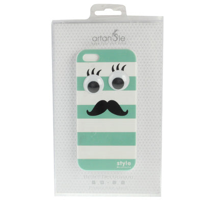 Moustache Style Detachable Plastic Case for iPhone 5 & 5s & SE