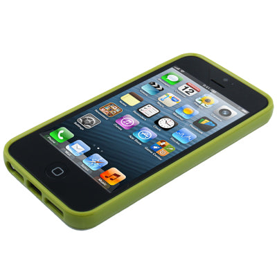 QYG Q-case High Quality TPU Frame Translucent Frosted Plastic Protective Case for iPhone 5 & 5s & SE