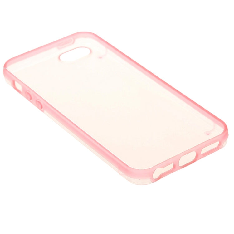 Transparent Plastic + TPU Frame Case for iPhone 5 & 5s & SE
