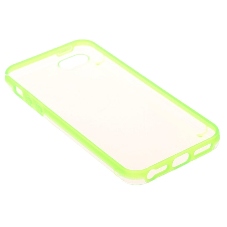 Transparent Plastic + TPU Frame Case for iPhone 5 & 5s & SE