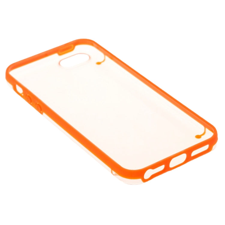 Transparent Plastic + TPU Frame Case for iPhone 5 & 5s & SE